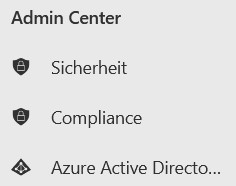 Admin Center Azure Active Directory