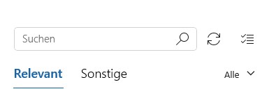 Windows Mail Posteingang Relevant Sonstige